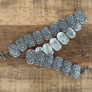 HANDMADE CONCHA BELT 34”